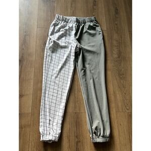 Shosho Spliced Jogger High Rise Pants Size Small